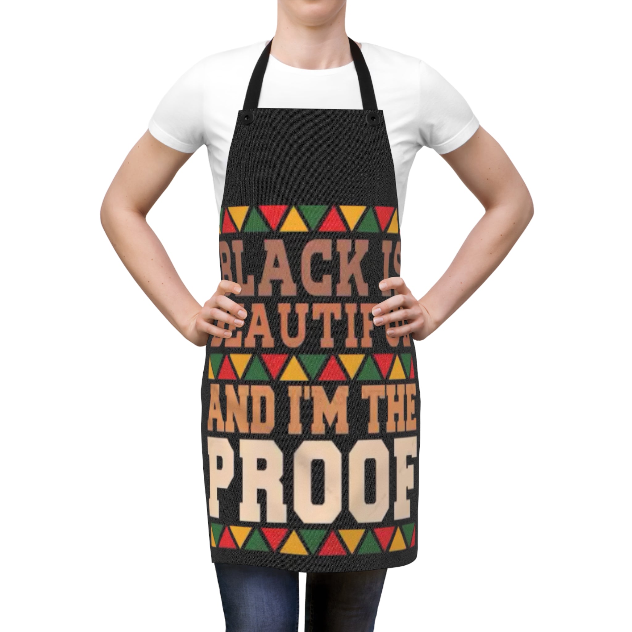 Black is beautiful Apron (AOP)