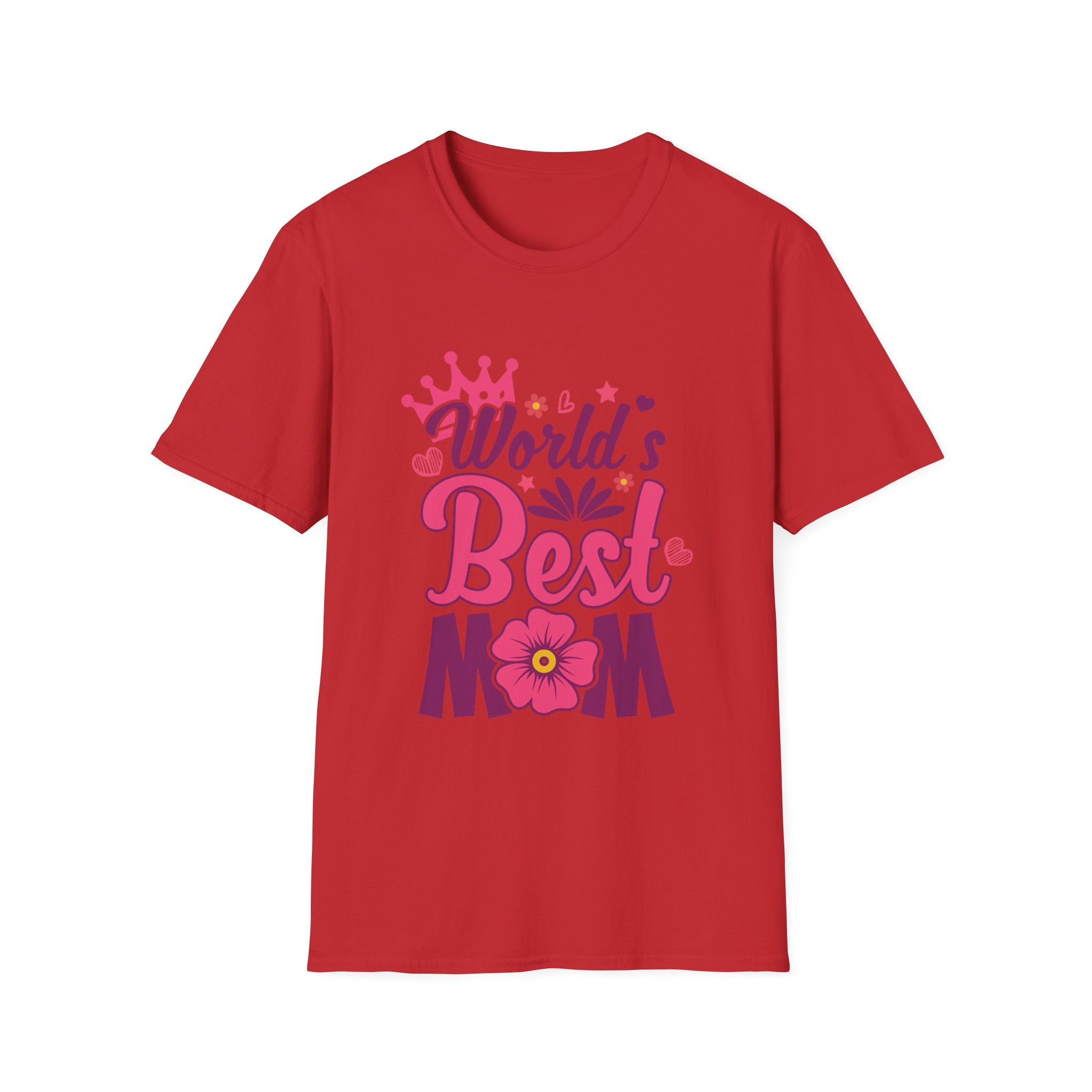 World's Best Mom T-Shirt — Mother's Day Floral Graphic Tee