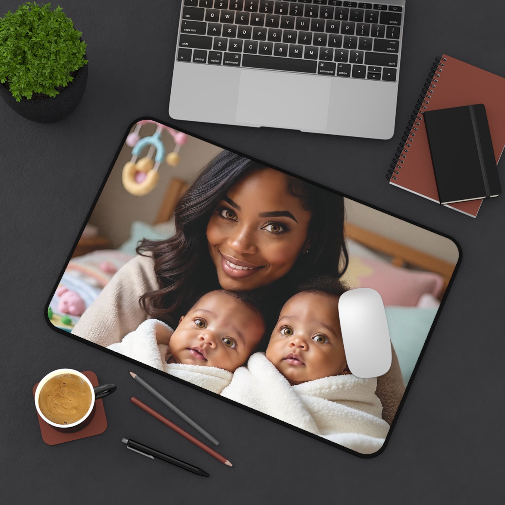 Personalized Desk Mat, Family Photo Desk Pad, Custom Office Decor, Ideal Gift for Mother's Day and Baby Showers, Unique Home Office [...]