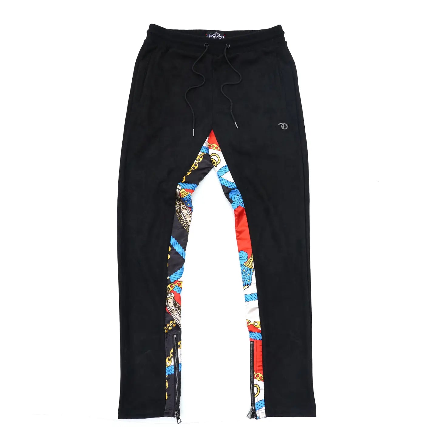 Alonzo Suede Reversible Set - Black
