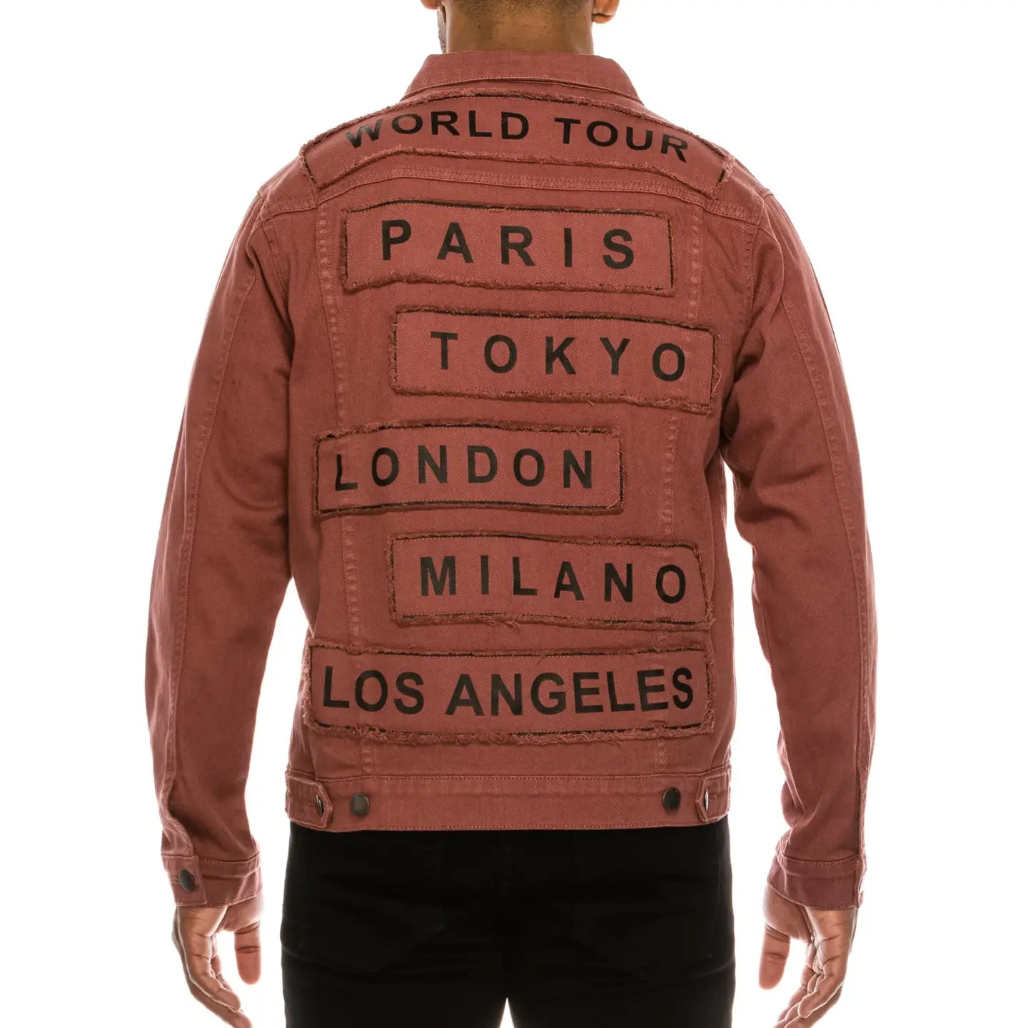 World Tour Colored Denim Jacket