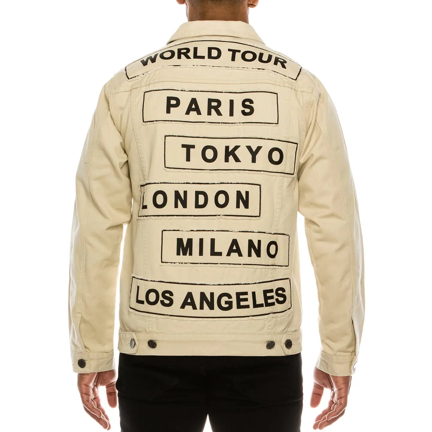 World Tour Colored Denim Jacket