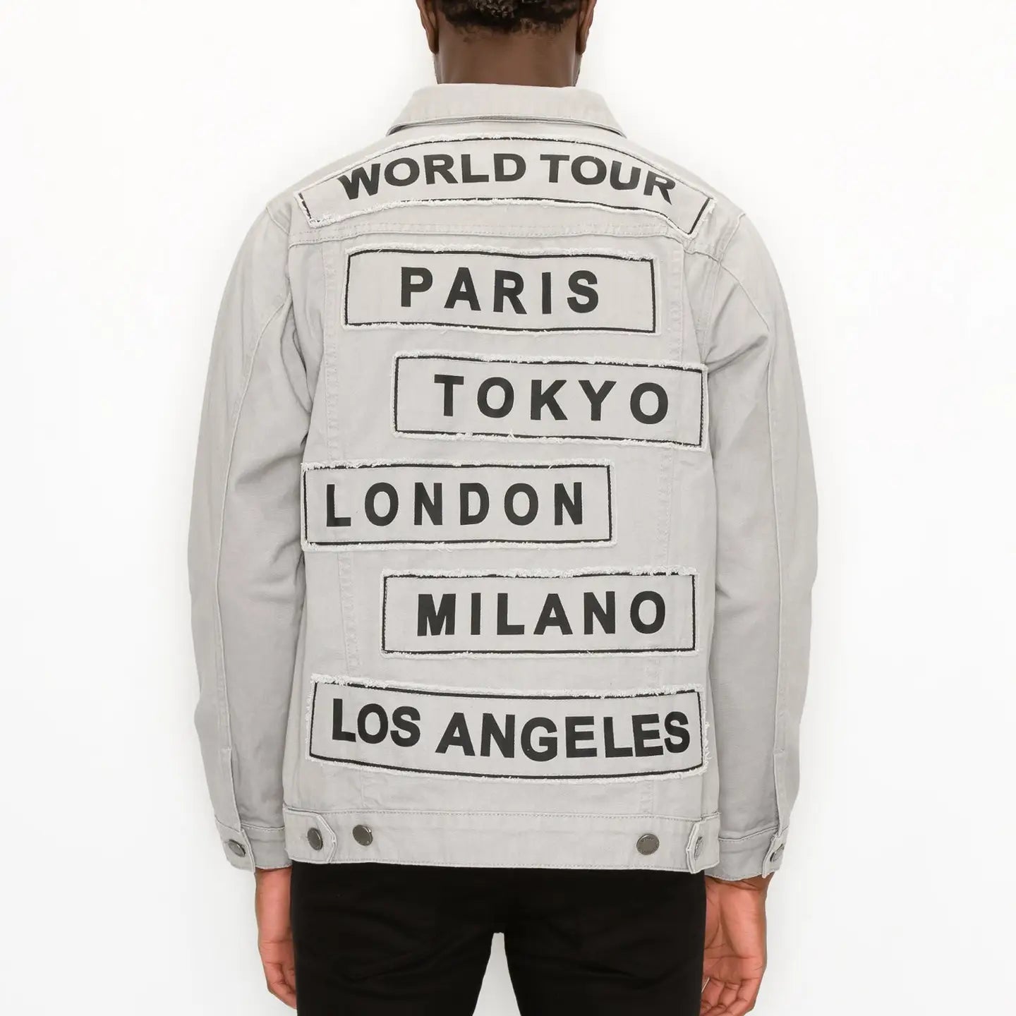 World Tour Colored Denim Jacket