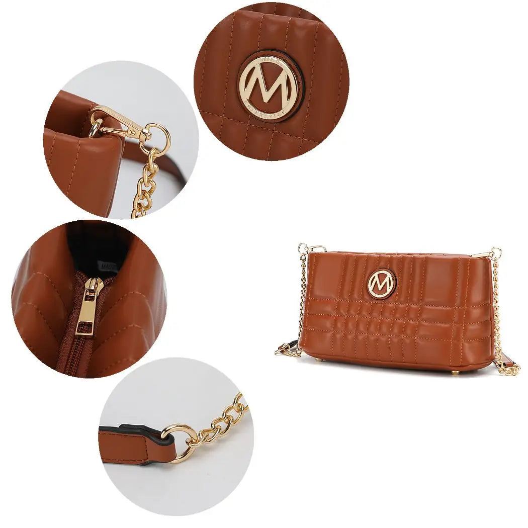 Giada Vegan Leather Women’S Shoulder Bag By Mia K