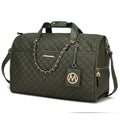 Mkf Lexie Women's Vegan Leather Duffle Bag By Mia K