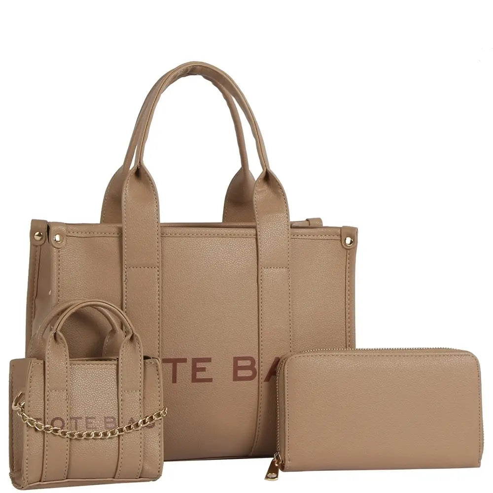 3in1 Printed Tote Bag with Matching Mini N Wallet case of 3
$50.25 MSRP $96.99