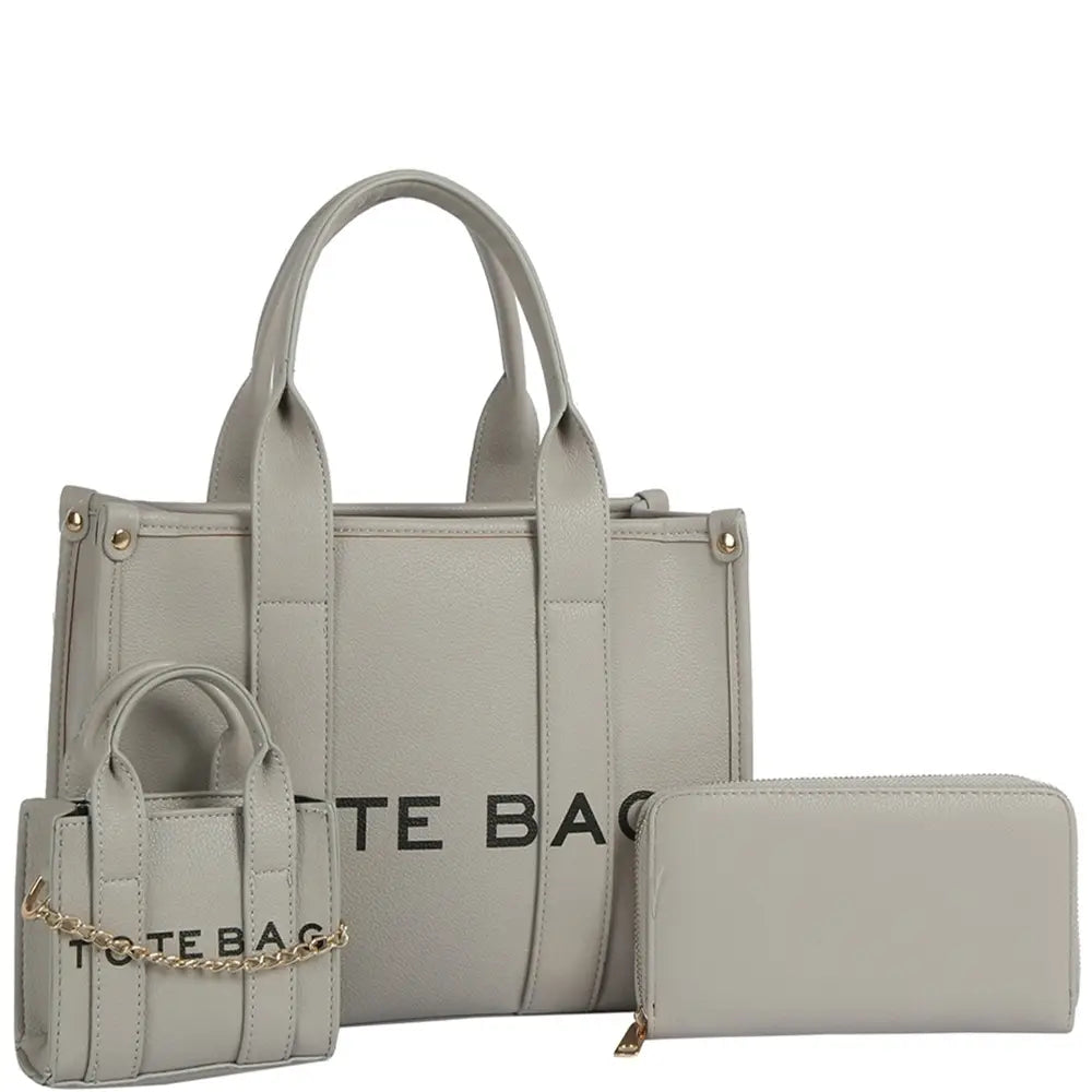 3in1 Printed Tote Bag with Matching Mini N Wallet case of 3
$50.25 MSRP $96.99